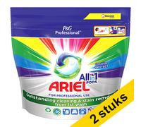 Pack Ahorro: 2x Ariel All-in-one Professional Color detergente en cápsulas (70 lavados)