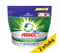 Pack Ahorro: 2x Ariel All-in-one Professional Regular detergente en cápsulas (70 lavados)