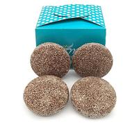 Pack Ahorro 4 Champú Sólido natural para cabello fino - Aporta volumen, brillo y suavidad - Con manteca y polvo de cacao - No engrasa - Natural y Vegano