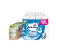 Pack Ahorro Colhogar Ultra Suave 108 Rollos + Toallitas Húmedas Aloe 640 Uds