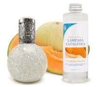 Pack Ahorro Lámpara Catalítica Mosaico Blanco + Fragancia Aroma Waikiki Melon 200ml. Elimina malos olores e impurezas, perfuma y limpia.