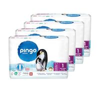 Pack ahorro Pañales T1 (recién nacido) Pingo 108 Uds