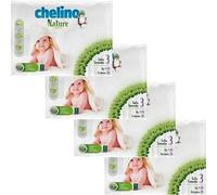 Pack ahorro Pañales T3 4-10 kg Chelino Nature 144 uds