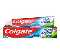 PACK AHORRO - Pasta de dientes Colgate Triple Action anticaries y frescor a menta 75ml.