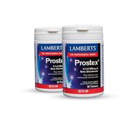 Pack Ahorro x2 | Lamberts Prostex, 90 Tabletas, con Beta-sitosterol 320mg, Vitaminas C, D3, E, Zinc, Quercetina y Aminoácidos, para Salud Prostática