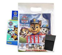 Pack Álbum + 14 Sobres Panini Patrulla Canina + Deck Box | Álbum oficial Paw Patrol Search & Rescue con 4 sobres, ecoblíster de 10 sobres (70 cromos) y deck box rígida incluida.