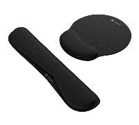 PACK ALFOMBRILLA Y REPOSAMUÃECAS NATEC CHIPMUNK 2-IN-1 ERGONOM SET ACOLCHADO BL