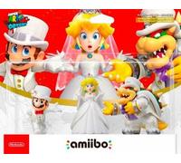 Figura Amiibo Pack Mario Peach Bowser Nupciales Coleccion Mario Odyssey (201161)
