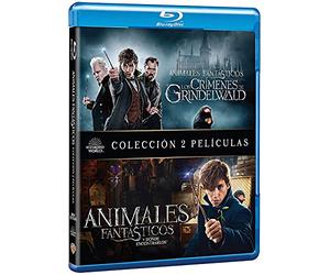 Pack: Animales Fantásticos y dónde encontrarlos + Animales fantásticos y los crímenes de Grindelwald (BD) [Blu-ray]