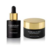 Pack Antiedad Facial Completo: Crema con Retinol y Ácido Hialurónico + Sérum Lifting Inmediato Germinal Radiance - Tratamiento Antiarrugas Reafirmante e Iluminador