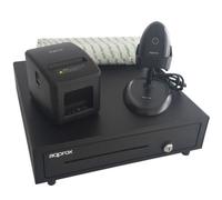 Pack Approx appPOSPACK4180LAN Cajón Portamonedas/ Impresora Térmica/ Lector de Códigos y Rollos Térmicos