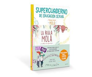 Pack Aprende con Menstruita (La regla mola + Supercuaderno de educación sexual): Explícales todo lo que a ti no te explicaron de forma clara y divertida