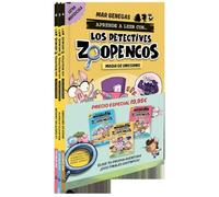 Pack Aprender a leer con... ¡Los Detectives Zoopencos! 4, 5 y 6: En letra MAYÚSC: En letra MAYÚSCULA para aprender a leer (libros para niños a partir de 5 años). Elige tu propia historia
