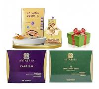 Pack Artabria Premium | Caña Zero Endulzante Artabria + Café Artabria 5.0 (30 sobres) + Bebida Inteligente (30 Sobres) | Incluye Regalo de cortesía. Pack Hipnotik Casuality