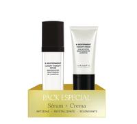 Pack Atashi - K-Bioferment crema revitalizante antiedad multicorrectora 50ml+ K-Bioferment sérum reactivador de juventud 30ml. Revitalizante y Antiedad. Piel Sensible y estresada.