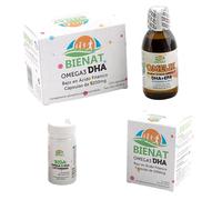 PACK Bienat Familia - Omega 3 DHA y EPA junto con Complejos Vitamínicos - Omelik + Bida + 180 Cápsulas Bienat Omega 3 (Pack Familia)