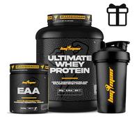 PACK BIGMAN ULTIMATE WHEY PROTEIN 2KG + BCCA&GLUTAMINA + SHAKER (REGALO) (Galleta)