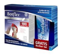 PACK BONFLEX® ESPECIAL NAVIDAD - Colágeno 180 Comprimidos + Gel 100 ml GRATIS | Cuidado Articular | Colágeno Tipo II NO Desnaturalizado | Gel Efecto Calor con Ácido Hialurónico y Extractos Naturales