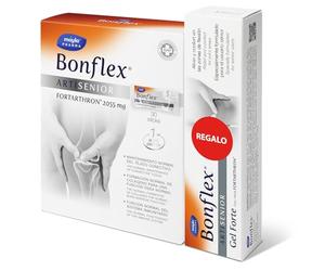 PACK BONFLEX® SENIOR - Artisenior Stick + Gel 60ML | Mejora el cuidado articular de personas en edad senior | Fórmula única con Fortarthron™ | 1 Stick al día Sabor Naranja| Gel Efecto Calor