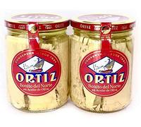PACK BONITO DEL NORTE EN ACEITE OLIVA TARRO 445 ORTIZ x2