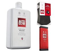 Pack Brillo Perfecto. Incluye Autoglym Super Resin 1 L + Almohadillas Aplicadoras + Microfibra para Acabados de Exteriores