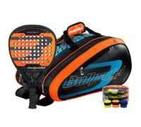 Pack Bullpadel Hack 03 24, Paletero Bullpadel Avant y Cubo 24 Overgrips