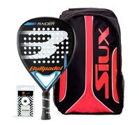 Pack Bullpadel Raider Power Azul y Mochila Siux Fusion Red