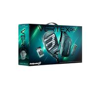Pack Bullpadel Vertex 04 M 25 - Pala de Pádel de Potencia + Accesorios Premium | Modelo 2025 | Jugador Avanzado | Balance Alto, Carbono Profesional