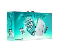 Pack pala de pádel bullpadel vertex 04 pro line w 2026/ incluye 3 accesorios
