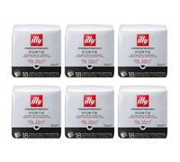 Pack Café Illy 108 Cápsulas Iperespresso Forte - 6 Uds