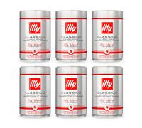 Pack Café Illy Granos Clasico 250 Grs - 6 Uds