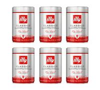 Pack Café Illy Molido Moka Clasico 250 Grs - 6 Uds