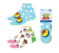 Pack calcetines tobilleros Toy Story para uso diario y deporte - Pack calcetines tobilleros suaves y transpirables para zapatillas y calzado casual