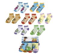 Pack calcetines tobilleros Toy Story para uso diario y deporte - Pack calcetines tobilleros suaves y transpirables para zapatillas y calzado casual