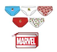 Pack Calzoncillos Single Jersey Neceser Marvel - Ropa Interior Niña Algodón Suave y Transpirable, Braguitas Disney Ajustables y Cómodas, 2-3 Años