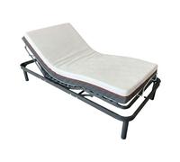 Pack cama eléctrica articulada con colchón viscoelástico nert 5 planos motor, mando y 7 zonas 190 cm