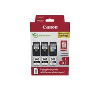 Pack Cartuchos Tinta Original Canon PG-540/CL-541 Negro y Color Compatibilidad PIXMA