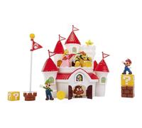 Pack Castillo Y Figuras Super Mario Bros Reino Champiñón
