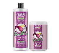 Pack Cebolla & Bambu: Champú 1000ml + Mascarilla Capilar 1000ml - Revitalización completa del cabello