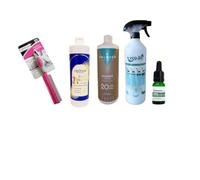 PACK CHAO OLOR LABONCLER FORMADO POR FREGASUELOS SUPER CONCENTRADO + OXIDANTE + ESENCIA MENTA + DIFUSOR VACIO + CEPILLO TEXTIL ROSA ESPECIAL MASCOTAS (FRESH ATLANTIS)