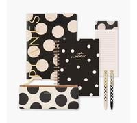 Pack Charuca Jefa. Incluye: Cuaderno A5 minimal + Bloc de tareas Black + Planes mensual ligero negro + Estuche Minimal + Bolígrafo Audrey + Bolígrafo Ivory. (Pack Charuca Jefa + Experiencia Regalo)