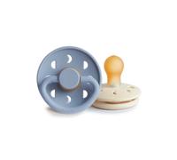 Pack Chupete Fase Lunar Azul Polvo/ Crema Tamaño 2