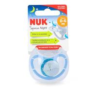 Nuk Chupete Silicona Space Night 0-6M 1ud