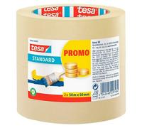 Pack cintas de enmascarar Standard Promo (2 ud., 50 m x 50 mm)