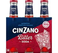 CINZANO Bitter soda pack 3x20cl estuche 60 cl