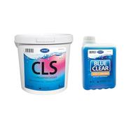 Pack Cloro Choque 5kg + Blue Clear 1 litro