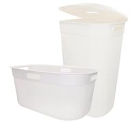 Pack Colada Aktive 45L + 55L con tapa blanco