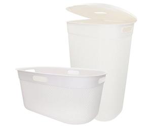 Pack Colada Aktive 45L + 55L con tapa blanco