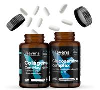 Pack Colágeno Marino 120 Comprimidos + Glucosamina Complex 180 Comprimidos - Sevens Nutrition