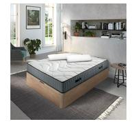 Pack colchón 150x190cm con canapé y 2 almohadas xtra pocket y9 somnalis